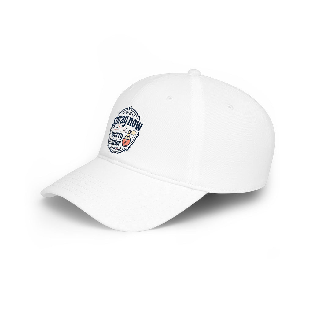 Baseball Cap — "Spray Now Worry Later" Garden Spritz Hat