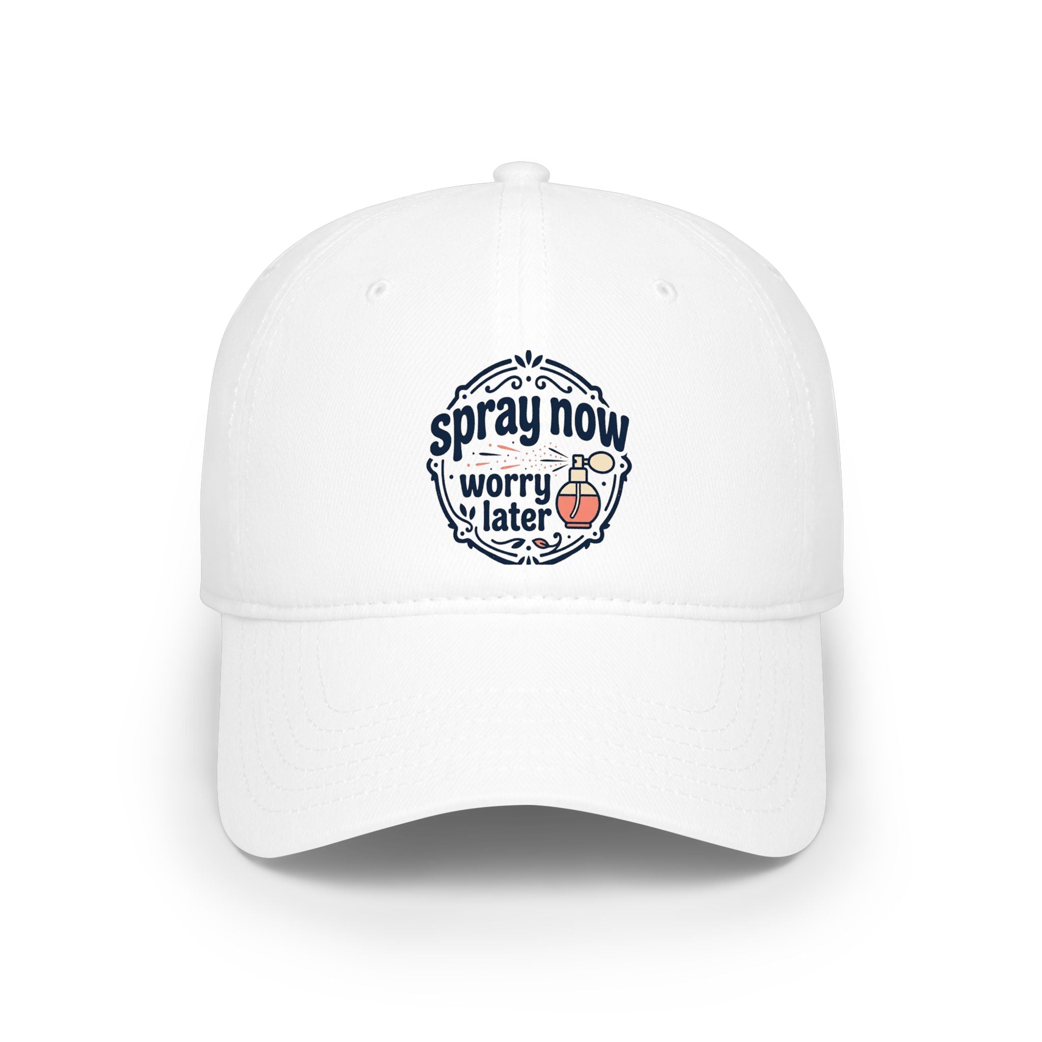 Baseball Cap — "Spray Now Worry Later" Garden Spritz Hat