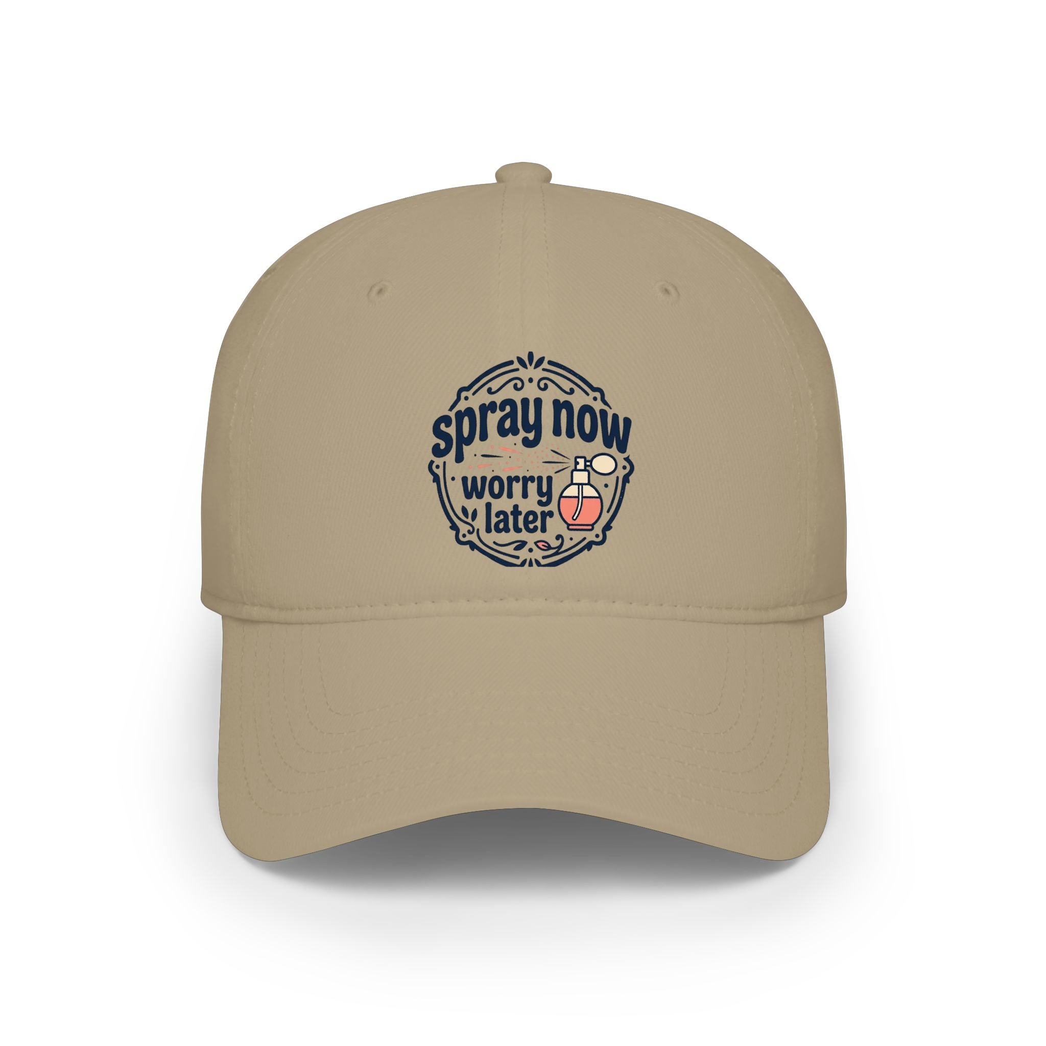 Baseball Cap — "Spray Now Worry Later" Garden Spritz Hat