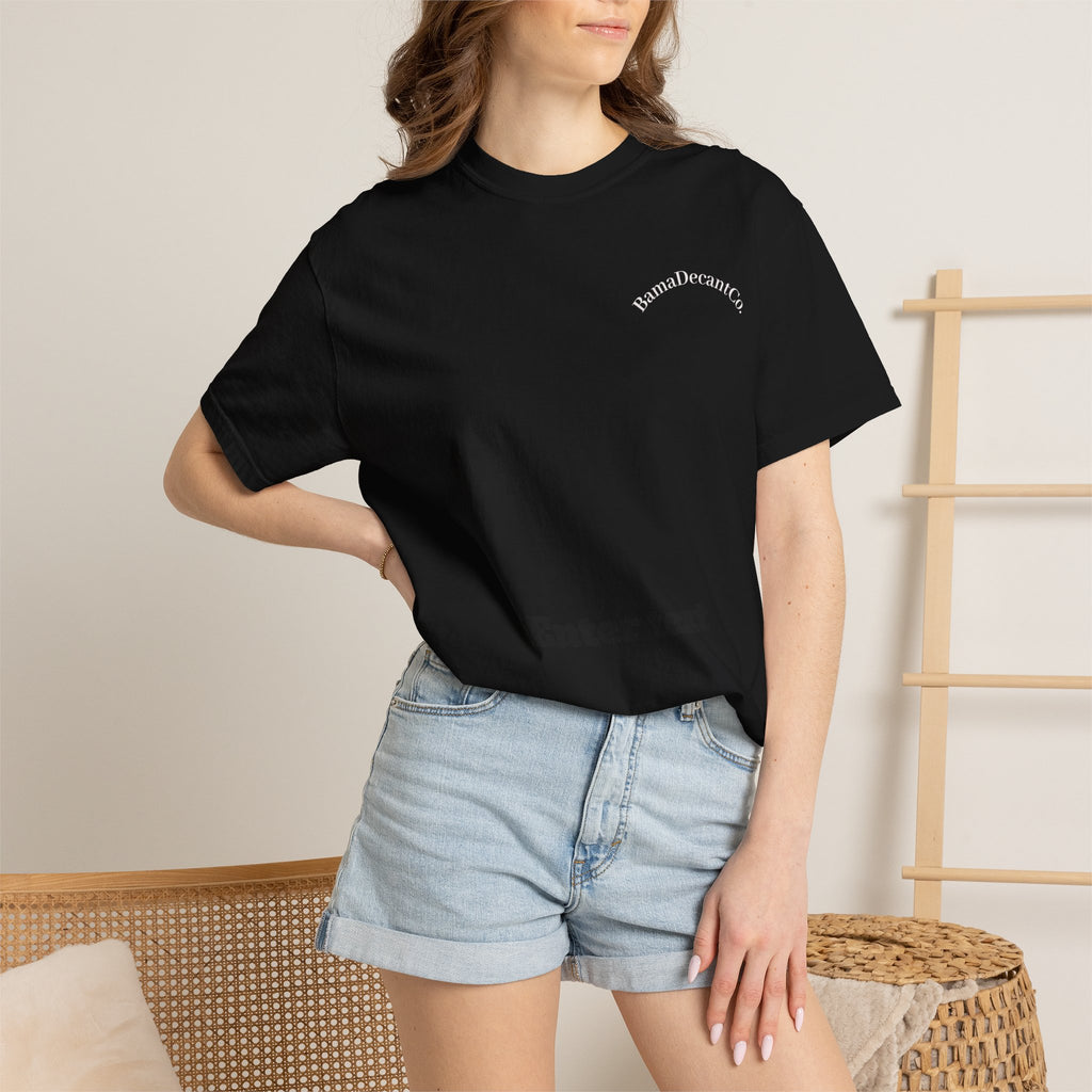 Blind Buy Survivor T-Shirt — 'Top Notes: Regret, Heart Notes: Hope, Base Notes: Justified' Graphic Tee