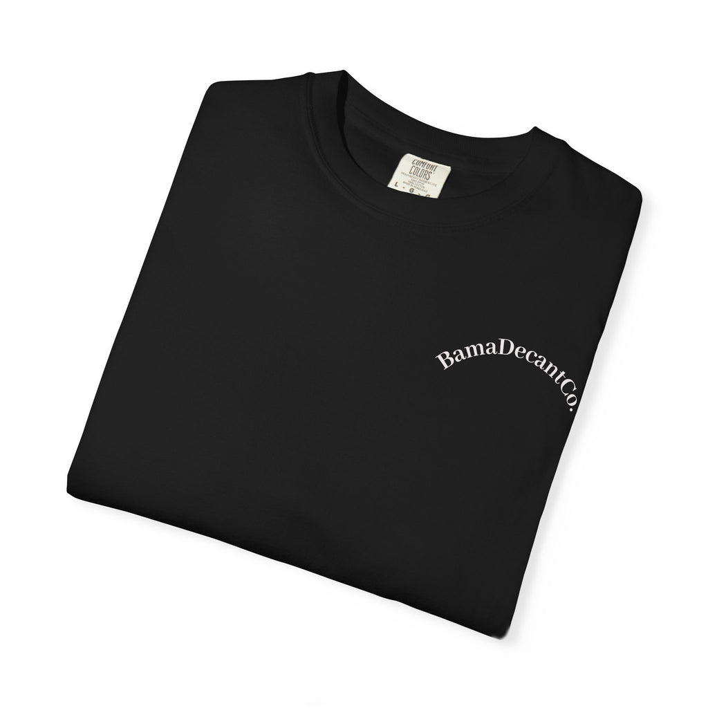 Blind Buy Survivor T-Shirt — 'Top Notes: Regret, Heart Notes: Hope, Base Notes: Justified' Graphic Tee
